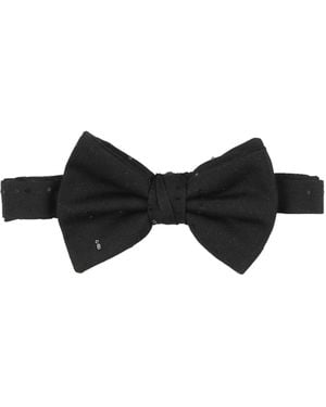 Giorgio Armani Corbata Y Pajarita - Negro