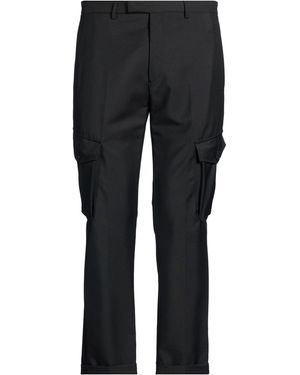 Kris Van Assche Trousers Wool, Mohair Wool - Black