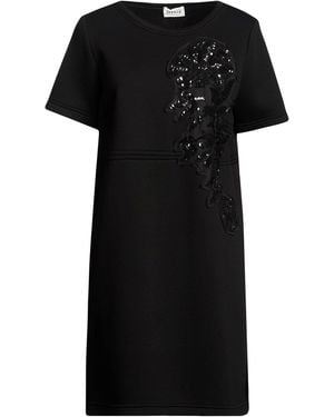 P.A.R.O.S.H. Mini Dress Viscose - Black