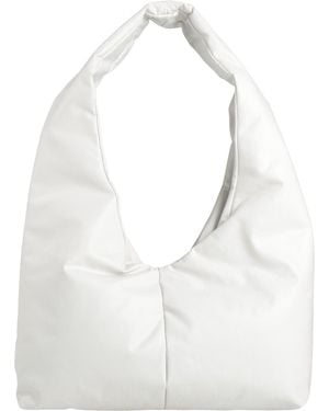 Kassl Shoulder Bag Cotton, Polyurethane, Elastane - White