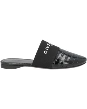 Givenchy Mules & Clogs Calfskin, Textile Fibres - Black
