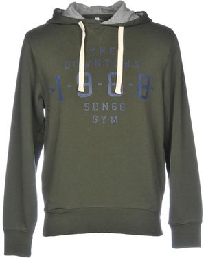 Sun 68 Sweatshirts - Green