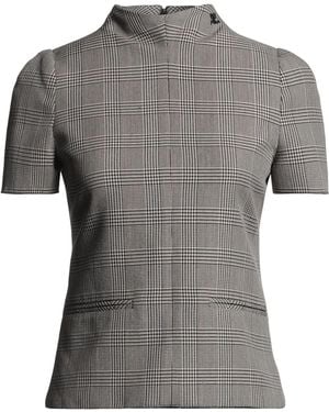 Courreges Top Wool, Polyester - Grey