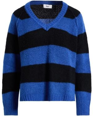 B.yu Light Sweater Merino Wool, Polyamide - Blue