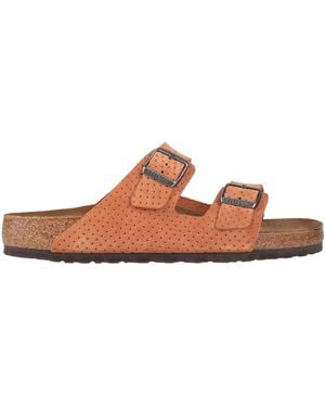 Birkenstock Sandals Leather - Brown