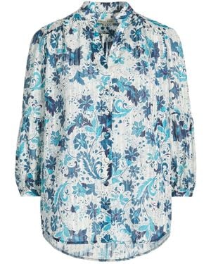 Really Wild Clothing Shirt Silk, Cotton - Blue