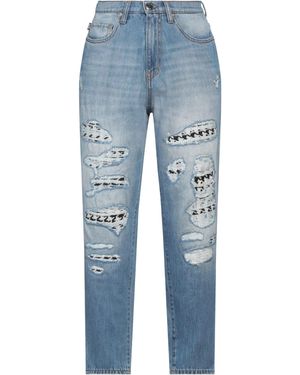 Love Moschino Jeans Cotton, Wool, Polyamide - Blue