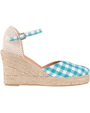 JOHNNY'S SHOES Espadrilles Textile Fibers - Blue