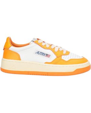 Autry Trainers Leather - Orange