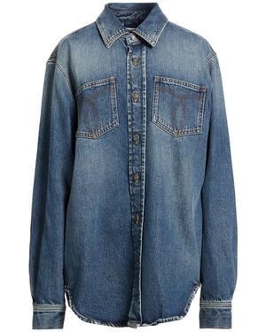 Fiorucci Denim Outerwear Cotton - Blue
