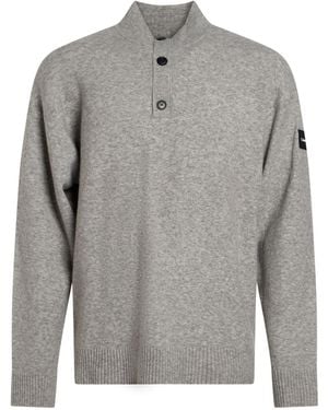 Calvin Klein Rollkragenpullover - Grau