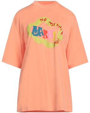 Marni X No Vacancy Inn T-shirt - Orange