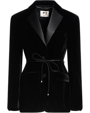 Ports 1961 Blazer Viscose, Cupro, Polyester - Black