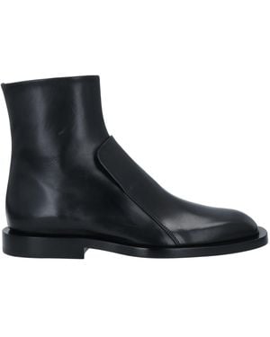 Jil Sander Ankle Boots Calfskin, Lambskin - Black