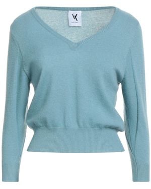 Van Kukil Slate Jumper Cashmere - Blue