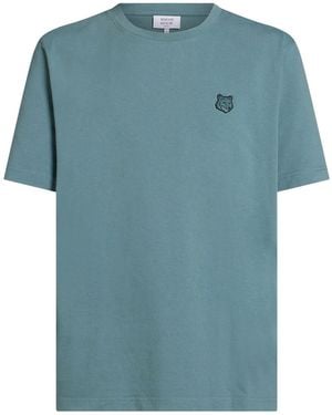 Maison Kitsuné T-Shirt Cotton - Blue