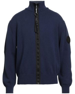 La Martina Cardigan Cotton, Wool - Blue