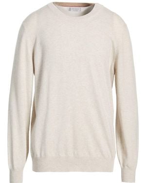 Brunello Cucinelli Jumper Cashmere - White