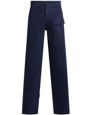 Department 5 Trousers Cotton, Elastane - Blue