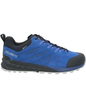 Dolomite Trainers Leather, Textile Fibres - Blue