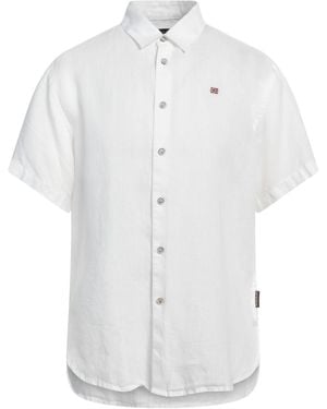 Napapijri Shirt Cotton - White