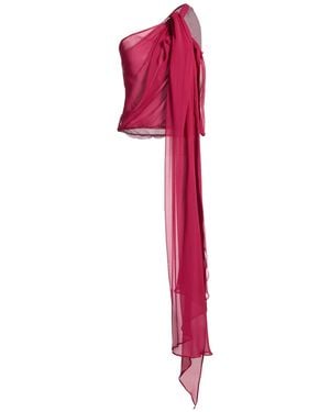 GIUSEPPE DI MORABITO Top Silk - Pink