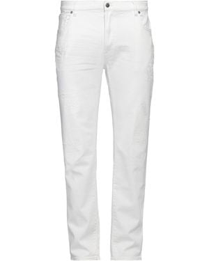 BARMAS Jeans Cotton, Elastane - White