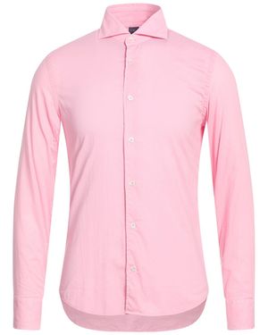 Fedeli Shirt Cotton, Elastane - Pink