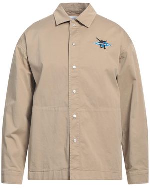 Department 5 Khaki Shirt Cotton - Natural