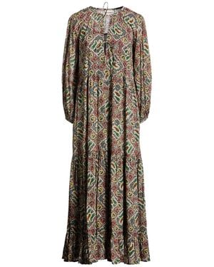 Antik Batik Maxi Dress - Green