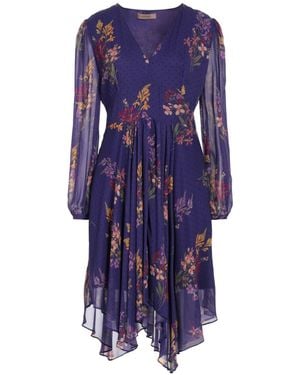 Twinset Mini Dress Viscose - Blue