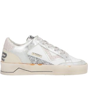 4b12 Sneakers Leather, Textile Fibers - White