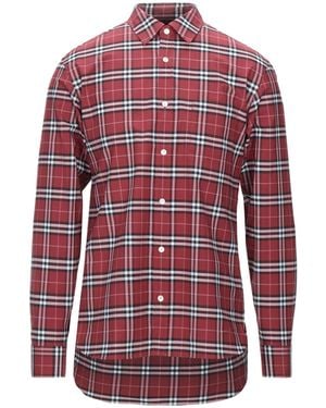 Burberry Camicia - Rosso