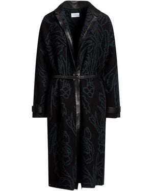 Ferragamo Coat Polypropylene, Virgin Wool, Cashmere, Lambskin - Black