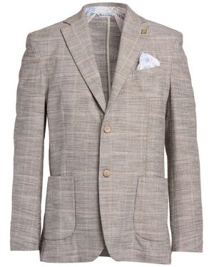 CAUTIERI Blazer Cotton, Linen - Gray