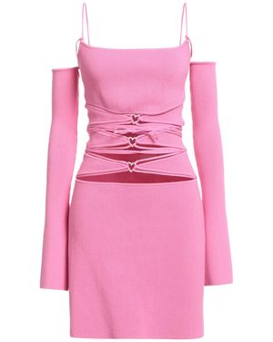 Mach & Mach Mini-Kleid - Pink