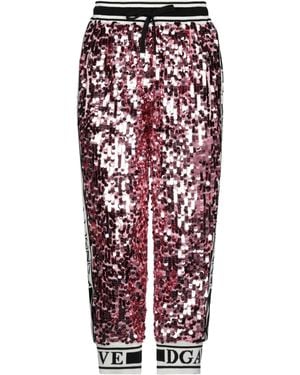 Dolce & Gabbana Pants Polyester - Red