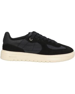 Represent Sneakers Leather, Textile Fibers - Black