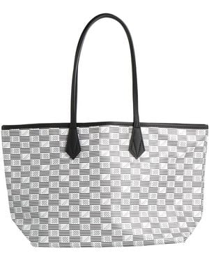 Moreau Paris Handbag Textile Fibers - White