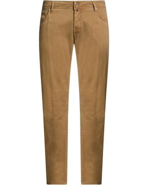 Jacob Cohen Sand Pants Modal, Cotton, Elastane - Natural