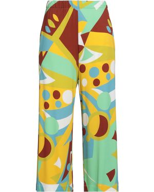 Fedeli Pants Viscose, Elastane - Yellow
