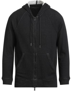 John Varvatos Sweatshirt Cotton, Elastane - Black