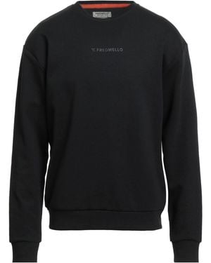 Fred Mello Sweatshirt Cotton, Polyester, Elastane - Black