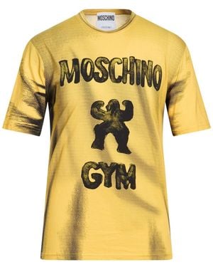 Moschino T-Shirt Cotton - Yellow