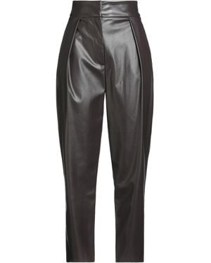 Violanti Dark Pants Polyester, Polyurethane - Gray