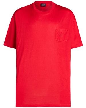 Paul & Shark T-Shirt Cotton - Red