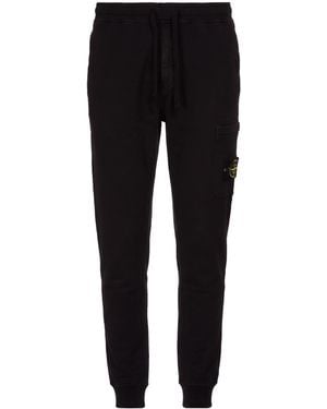 Stone Island Pants Cotton - Black