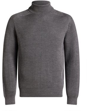 Cruna Turtleneck Virgin Wool - Gray