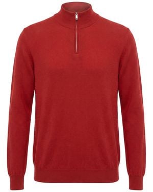 Fedeli Turtleneck - Red