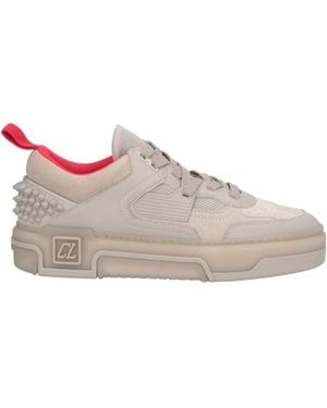 Christian Louboutin Trainers Textile Fibres, Leather - Brown